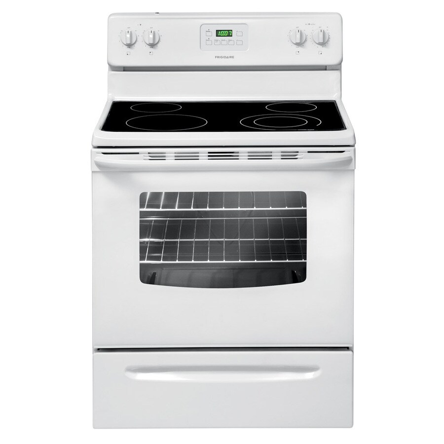 Frigidaire Smooth Surface Freestanding 4.8cu ft Electric Range (White