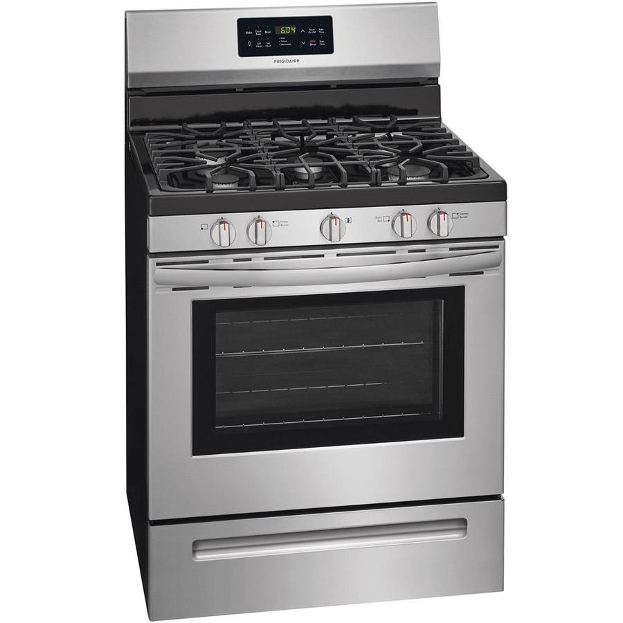 Frigidaire 5 Burners 5-cu ft Self-Cleaning Convection Freestanding Gas ...