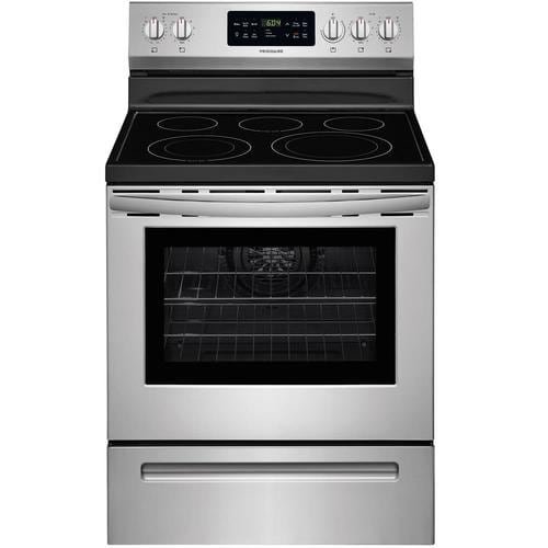 Frigidaire Smooth Surface 5 Elements 5.4-cu ft Self-Cleaning Convection ...