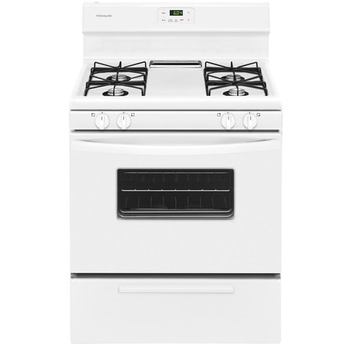Frigidaire 4 Burners 4.2cu ft Freestanding Gas Range (White) 30in; Actual 29.875in