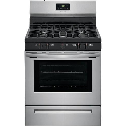 Frigidaire 5 Burners 5-cu ft Freestanding Gas Range (EasyCare Stainless ...