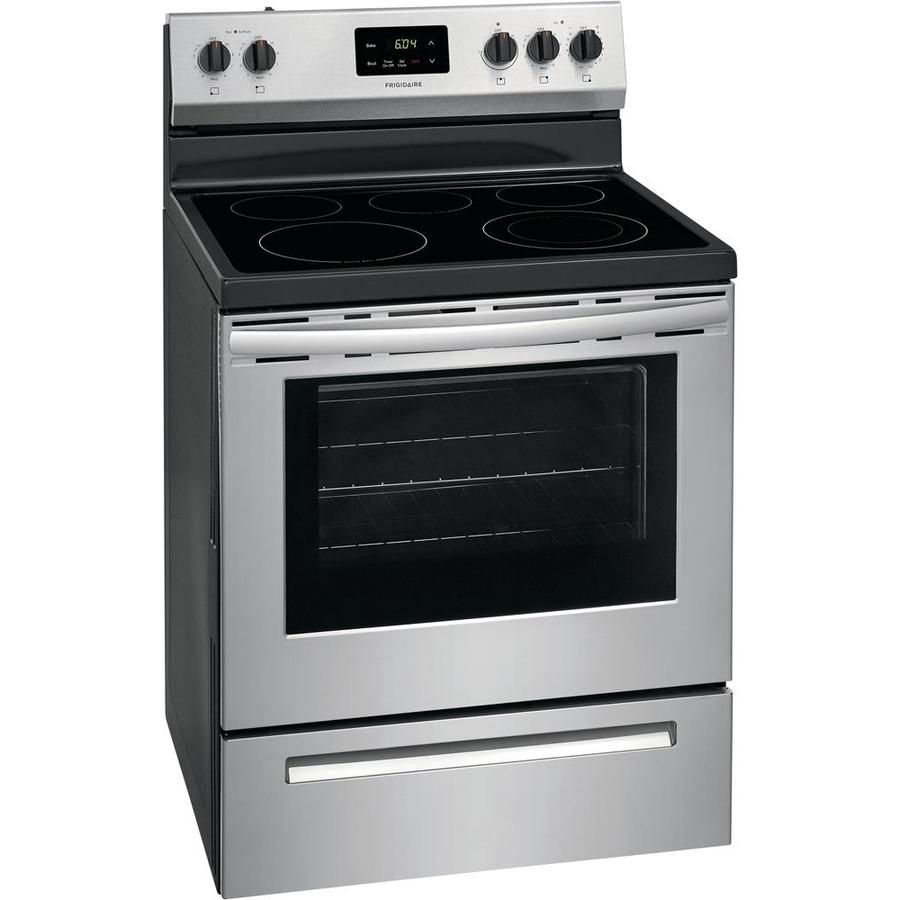 Frigidaire 30-in Smooth Surface 5 Elements 5.3-cu ft Freestanding ...