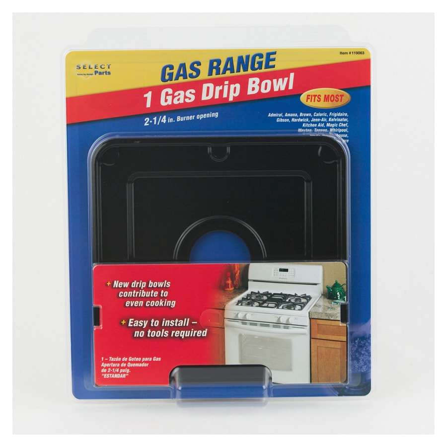 Gas Range Drip Pan (Black) at