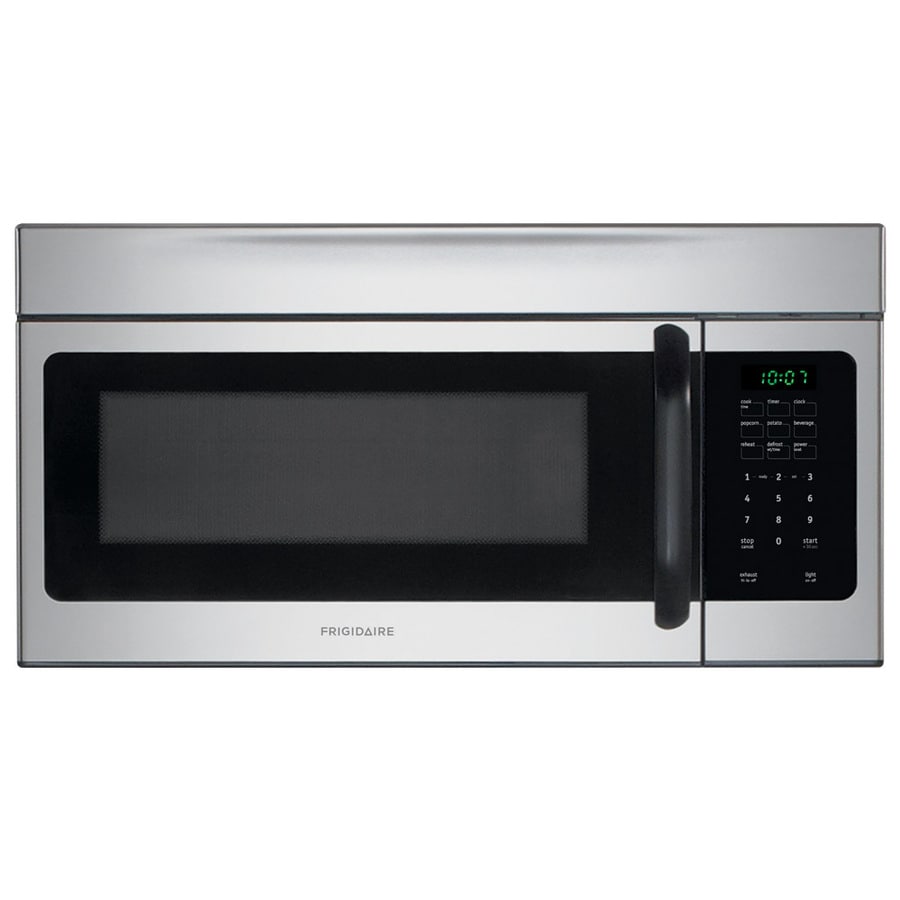 Frigidaire FFMV162LS 1.6-cu ft 1000-Watt Over-the-Range Microwave with Sensor Cooking (Stainless Steel)