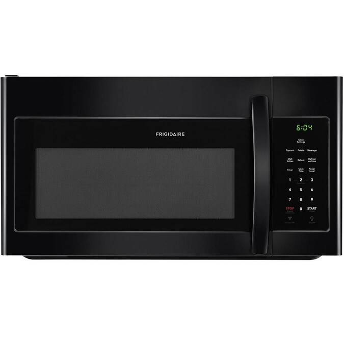 Frigidaire 1.6-cu ft Over-the-Range Microwave (Black) in the Over-the