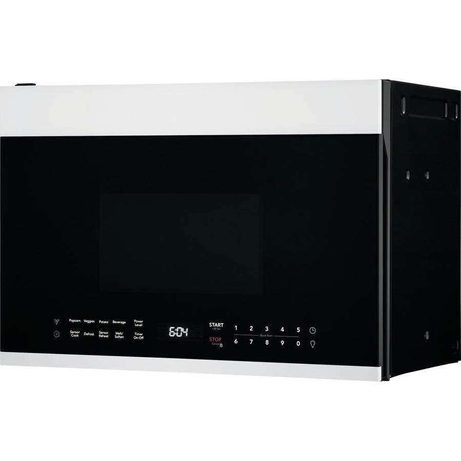 Frigidaire 1 4 Cu Ft Over The Range Microwave With Sensor Cooking White In Microwaves Department At Lowes Frigidaire 1 4 Cu Ft Over The Range