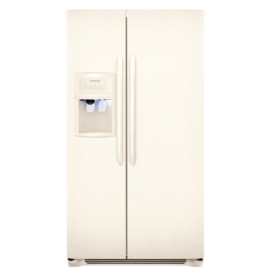 lowes frigidaire 26 cu ft side by side refrigerator