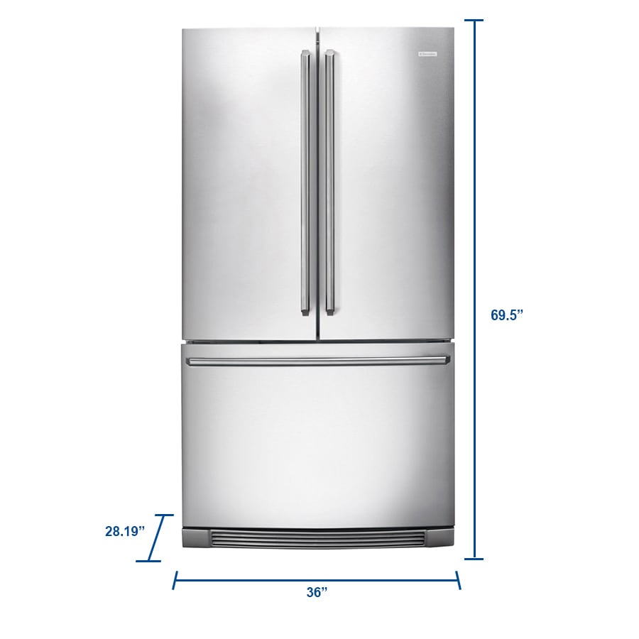 Electrolux 22.6-cu ft French Door Refrigerator with Ice Maker