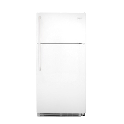 Frigidaire 18.3cu ft TopFreezer Refrigerator (White) in the Top