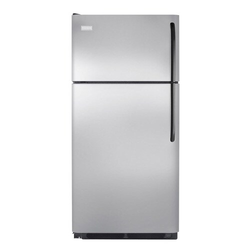 Frigidaire 18.2 cu ft Top-Freezer Refrigerator (Stainless Steel) ENERGY ...