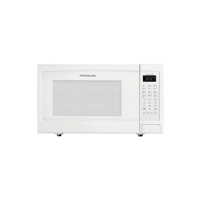 Frigidaire 1.6-cu ft 1100-Watt Countertop Microwave (White) in the