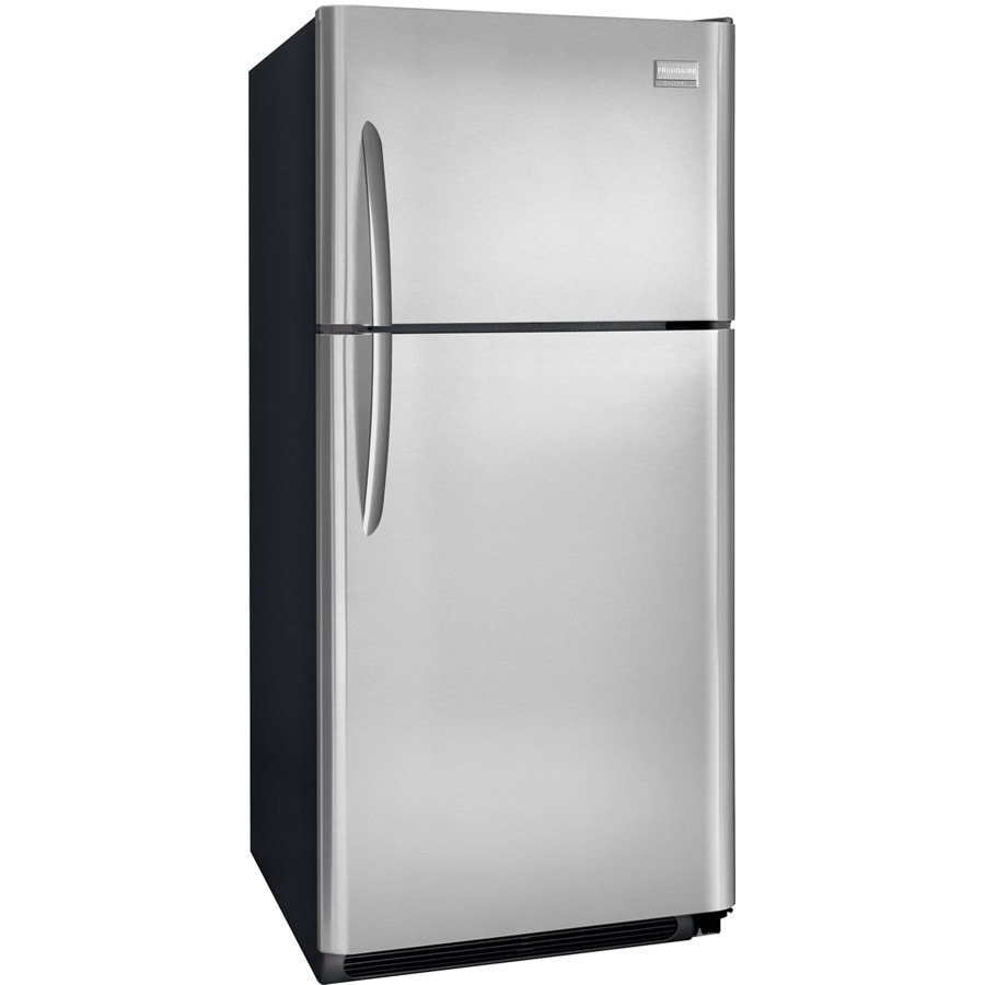 Frigidaire Gallery 18.3-cu ft Top-Freezer Refrigerator (Stainless Steel ...