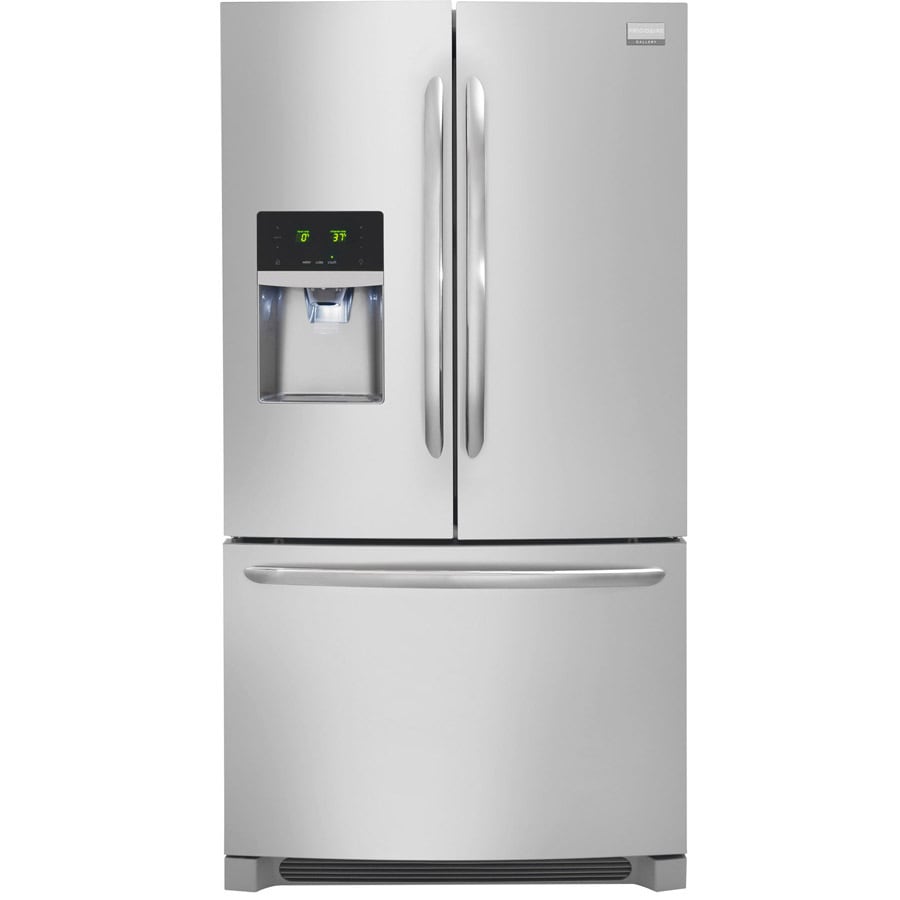 Shop Frigidaire Gallery 27.86-cu ft French Door Refrigerator with  interior decor pictures, interior design modern, interior design rooms, and interior decor and design Smudge Proof Stainless Refrigerator 900 x 900