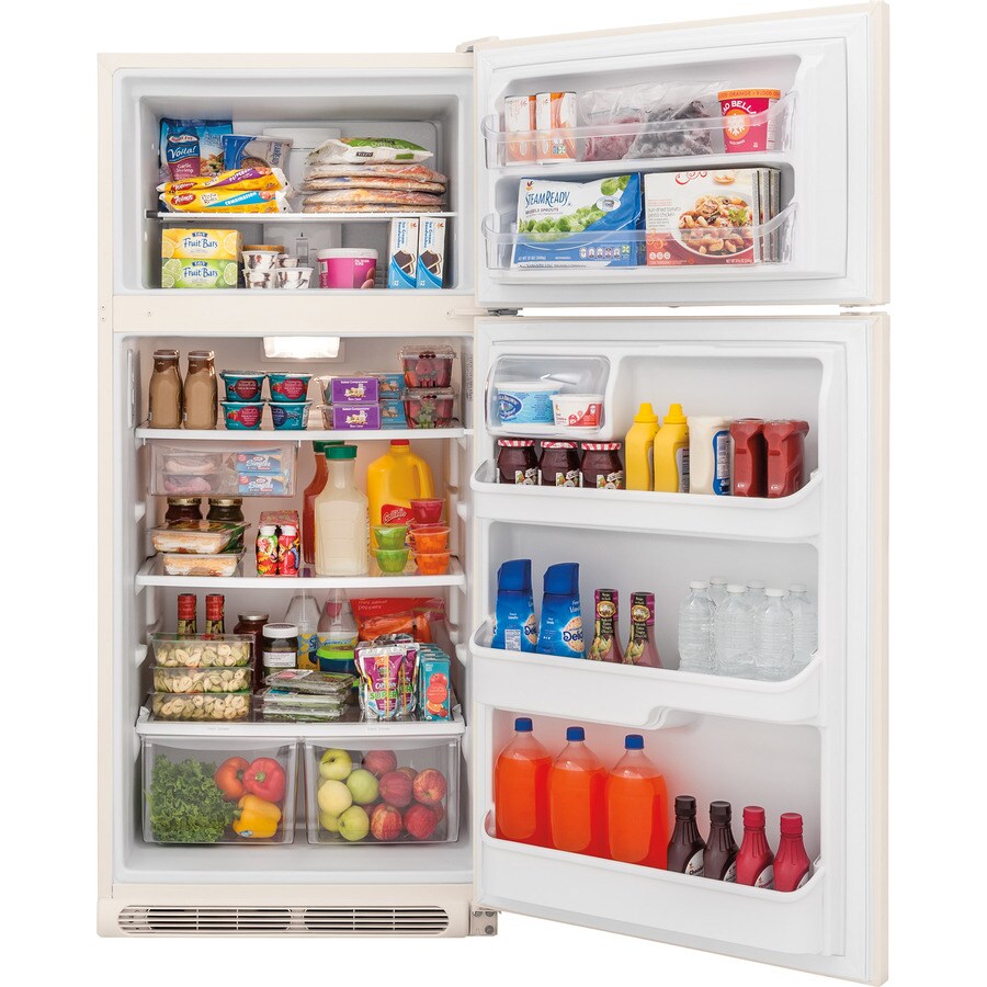 Frigidaire 18cu ft TopFreezer Refrigerator (Bisque) ENERGY STAR at
