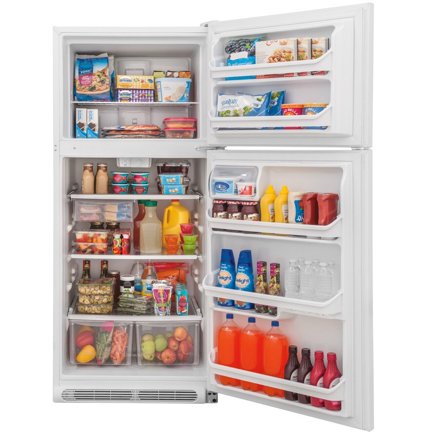 Frigidaire 20.3-cu ft Top-Freezer Refrigerator (White