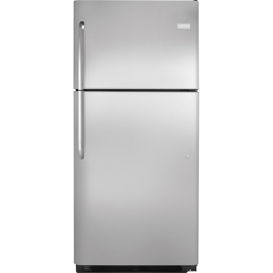 Frigidaire 20.5 Cu. Ft. Top Freezer Refrigerator in Stainless Steel