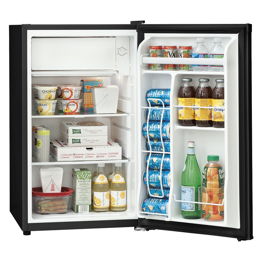 Frigidaire 4-cu ft Freestanding Mini Fridge Freezer Compartment (Black ...