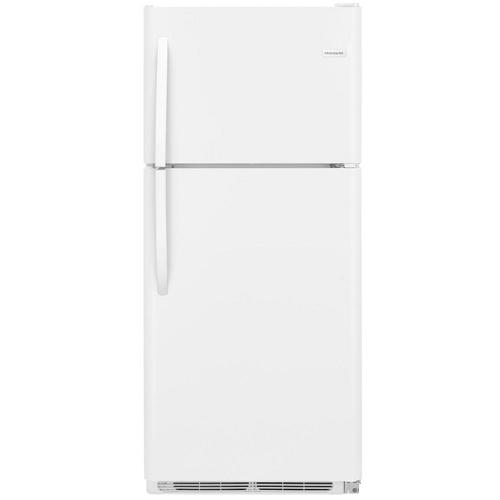 Frigidaire 20.4cu ft TopFreezer Refrigerator (White) ENERGY STAR in the TopFreezer