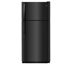 Frigidaire 18-cu ft Top-Freezer Refrigerator (Black)