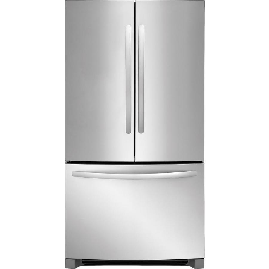 Frigidaire 22.4-cu ft Counter-Depth French Door Refrigerator with Ice ...