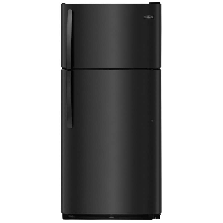 Frigidaire 18-cu ft Top-Freezer Refrigerator (Black)