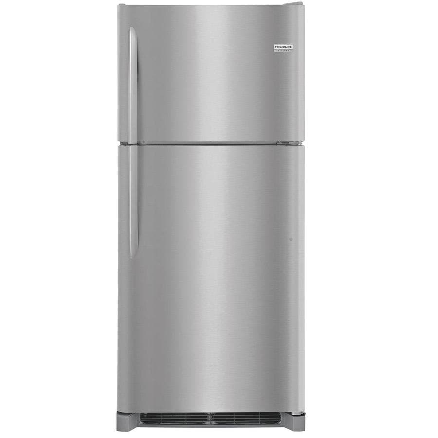 Frigidaire Gallery 20.4cu ft TopFreezer Refrigerator (SmudgeProof Stainless Steel) at