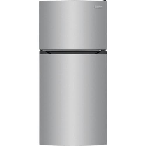 Frigidaire 13 9 Cu Ft Top Freezer Refrigerator Brushed Steel Frigidaire 13 9 Cu Ft Top Freezer Refrigerator Brushed Steel