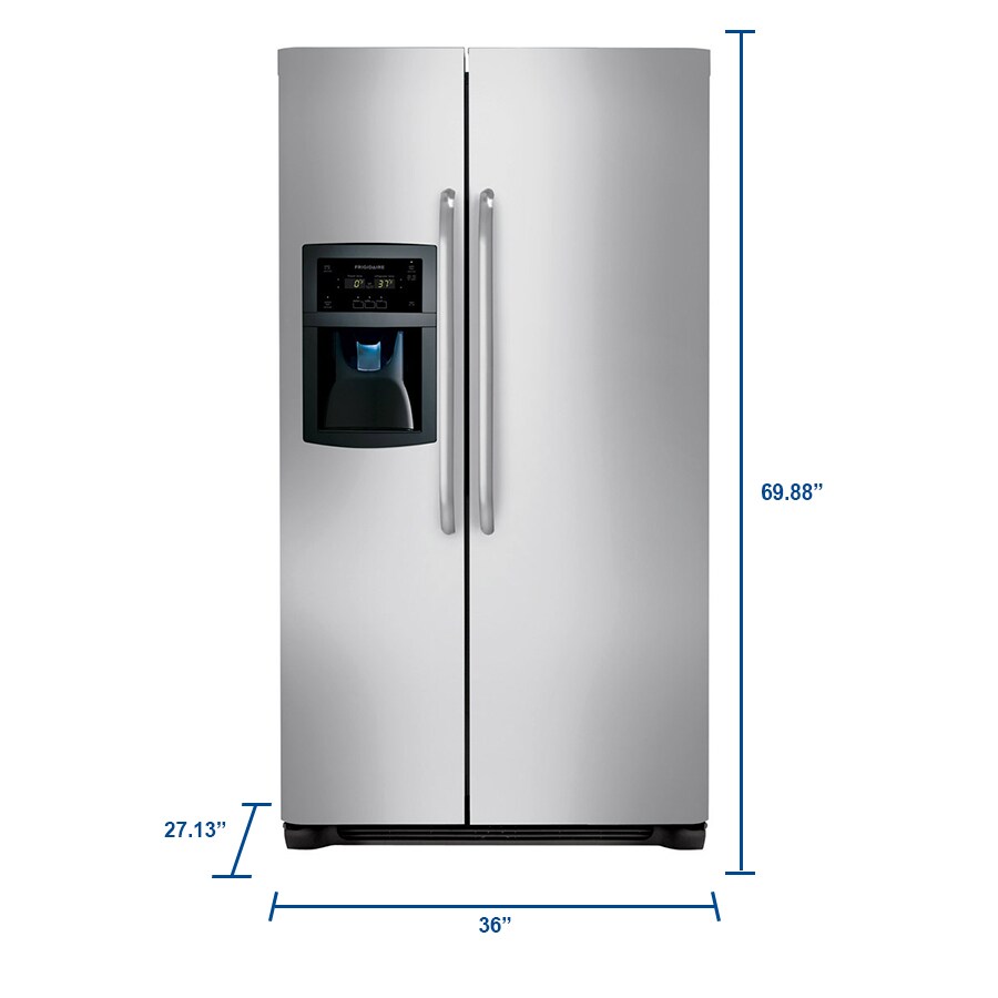 Frigidaire FFSC2323LS Side-By-Side - View #3