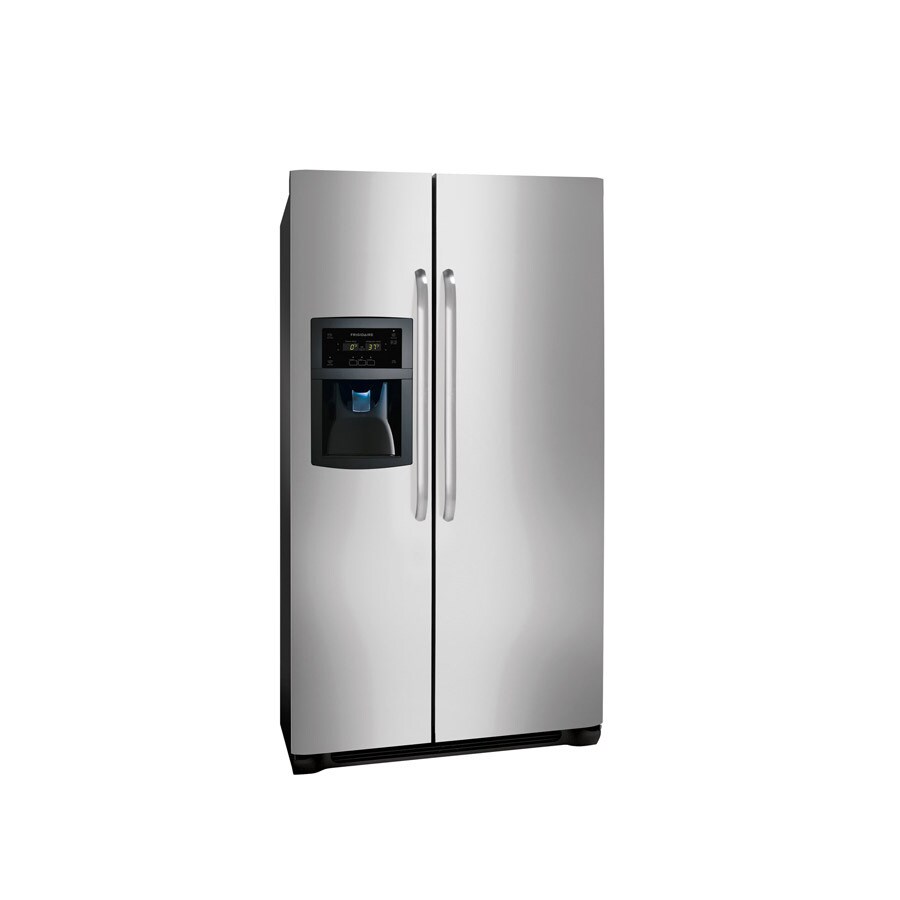 Frigidaire 22.6-cu ft Side-by-Side Refrigerator with Ice Maker ...