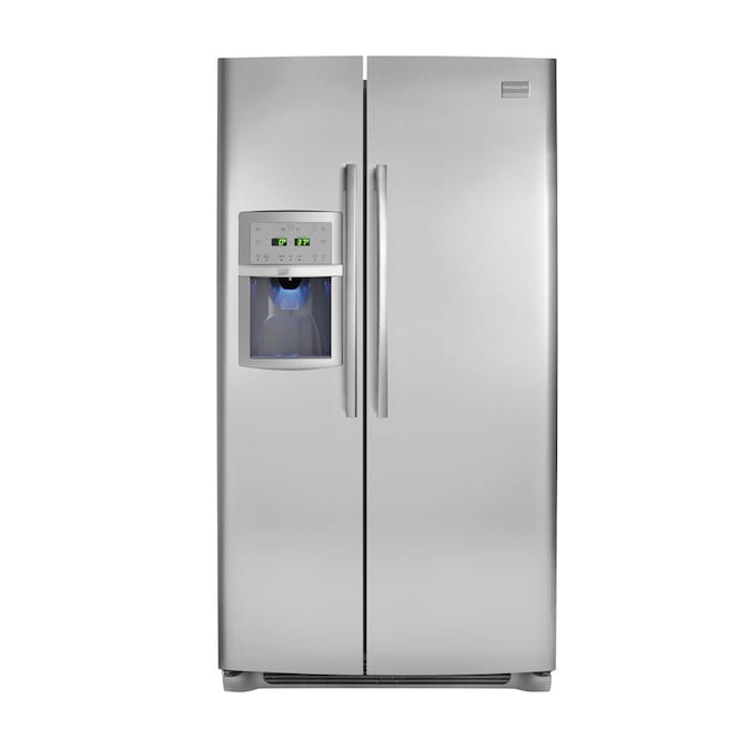Frigidaire Professional 22.5 cu ft Side-by-Side Counter-Depth Lowes Side By Side Stainless Steel Refrigerator