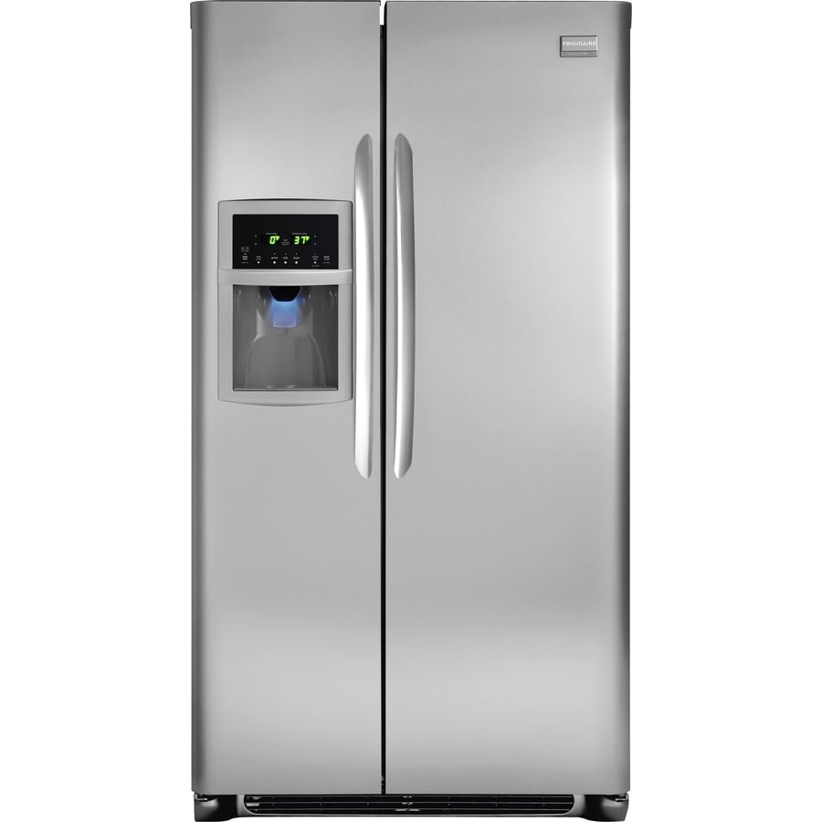 Frigidaire Gallery 26 1 Cu Ft Side By Side Refrigerator With Ice Maker   012505698699 