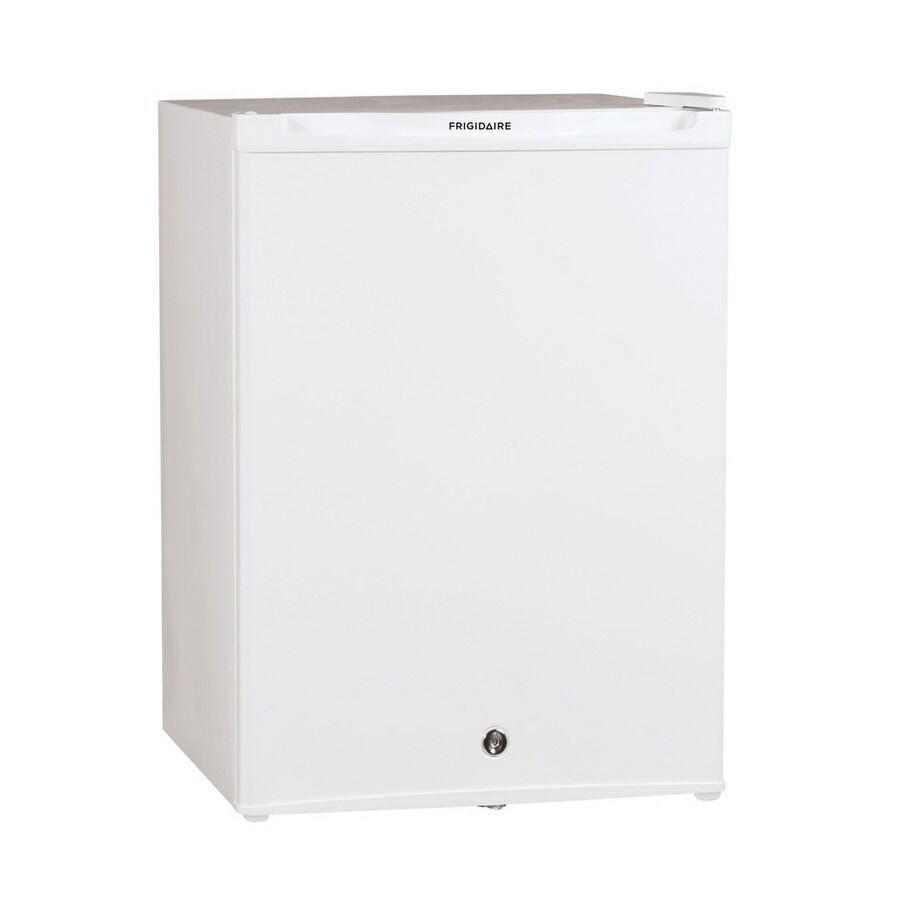 Frigidaire 2.5cu ft Mini Fridge Freezer Compartment (White) in the