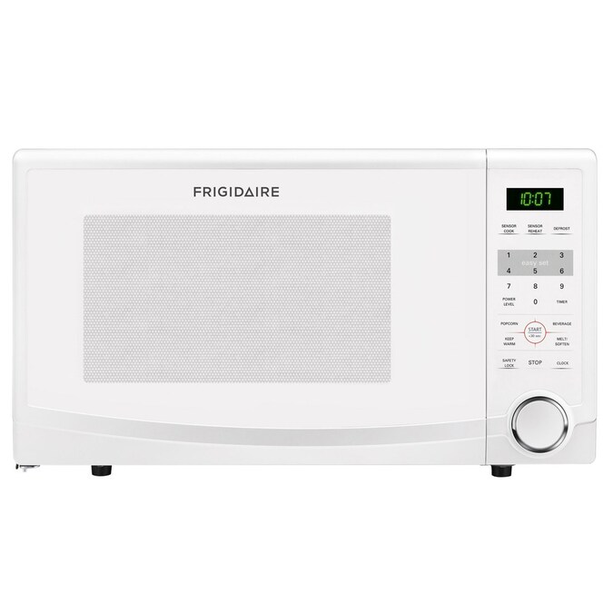 Frigidaire 1.1-cu ft 1,100-Watt Countertop Microwave (White) in the