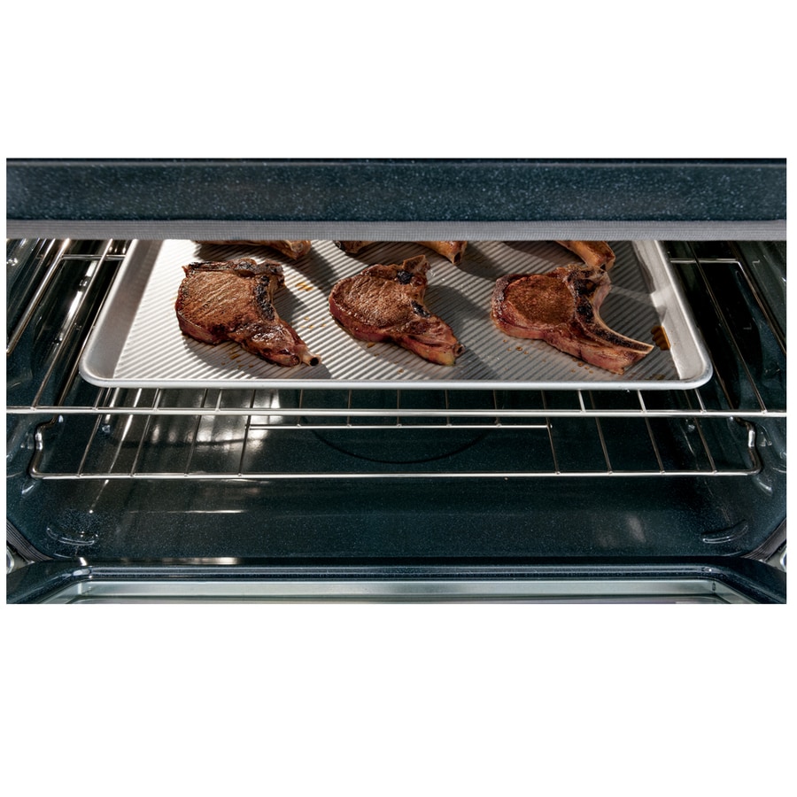 Frigidaire 30-in Self-cleaning Double Electric Wall Oven (Stainless ...