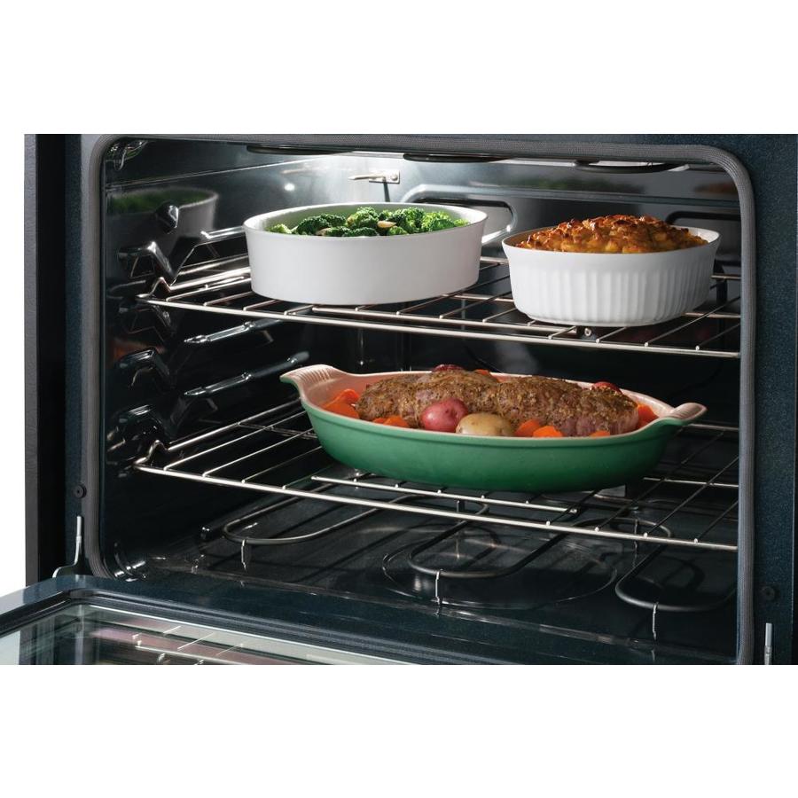 Frigidaire 30in 4 4.6cu ft DropIn Electric Range (Black) at