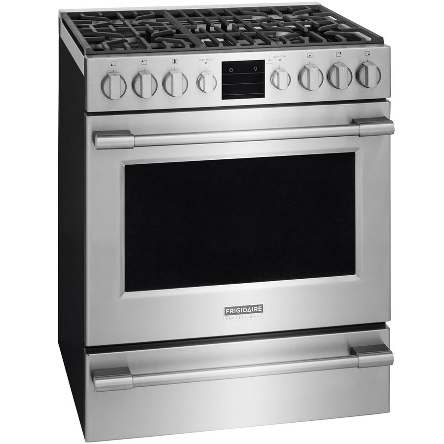 Frigidaire Professional 30-in 5 Burners 5.1-cu ft Self-Cleaning Gas ...