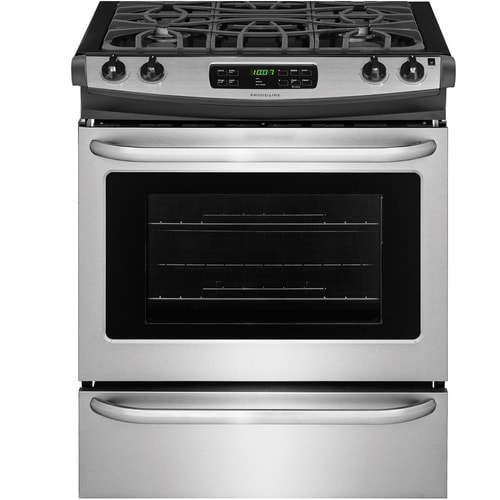 Frigidaire 4 Burners 4.5-cu ft Self-Cleaning Gas Range (EasyCare ...