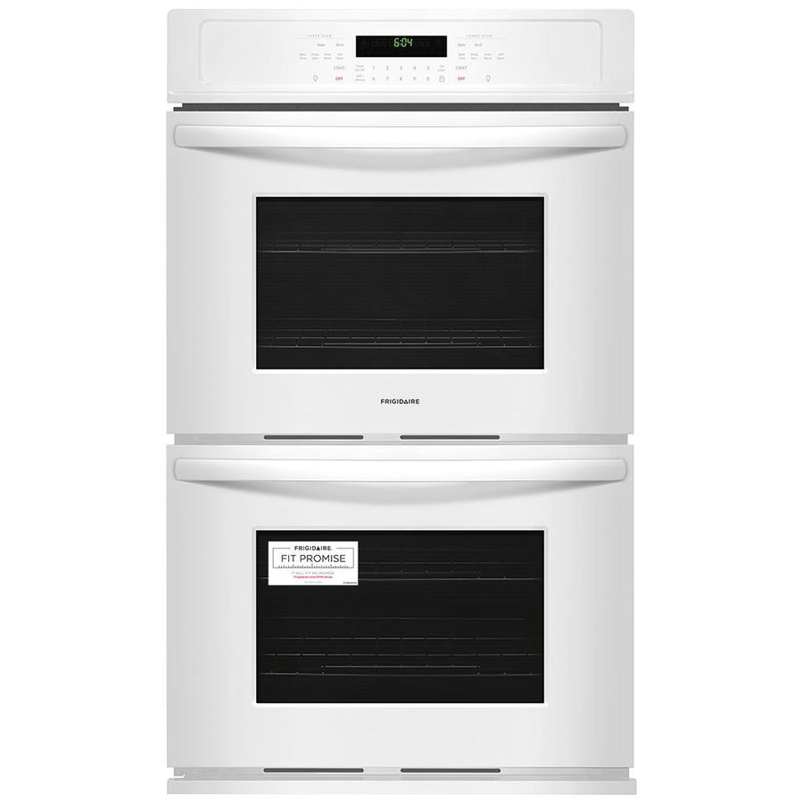 Frigidaire 27in SelfCleaning Double Electric Wall Oven (White) in the