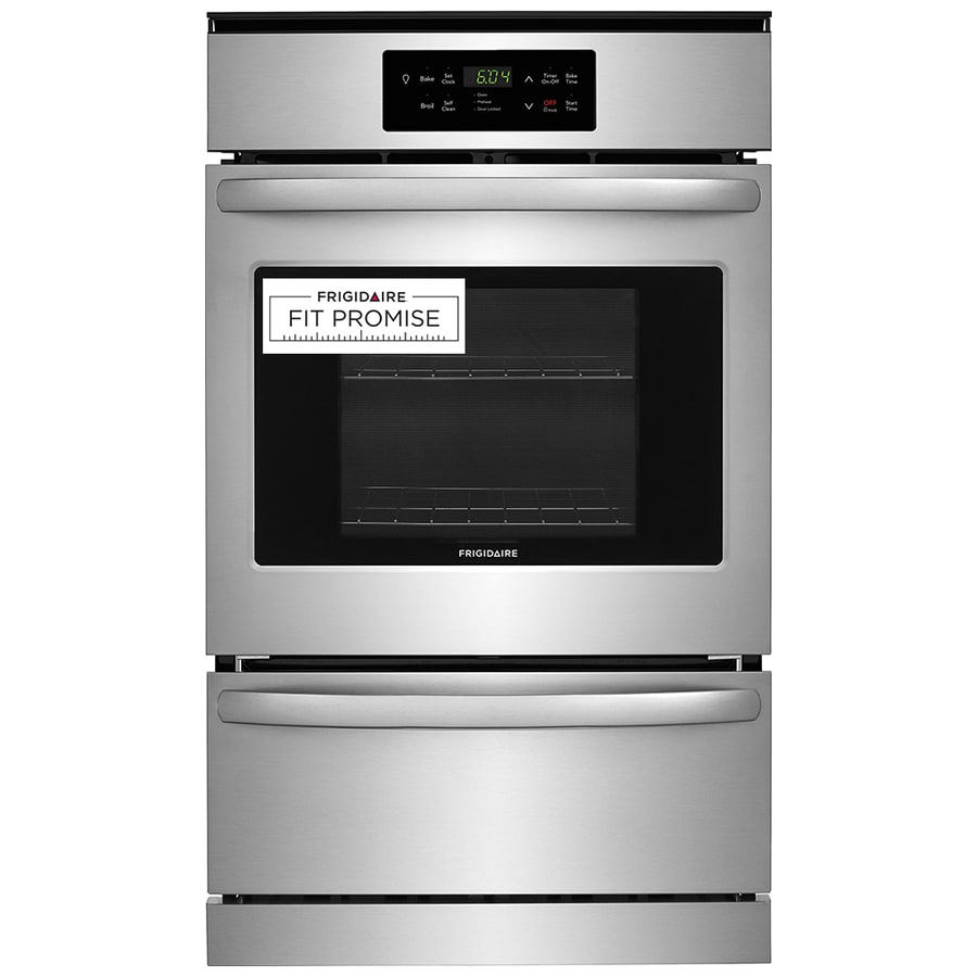 Frigidaire 24 In Self Cleaning Single Gas Wall Oven Stainless Steel