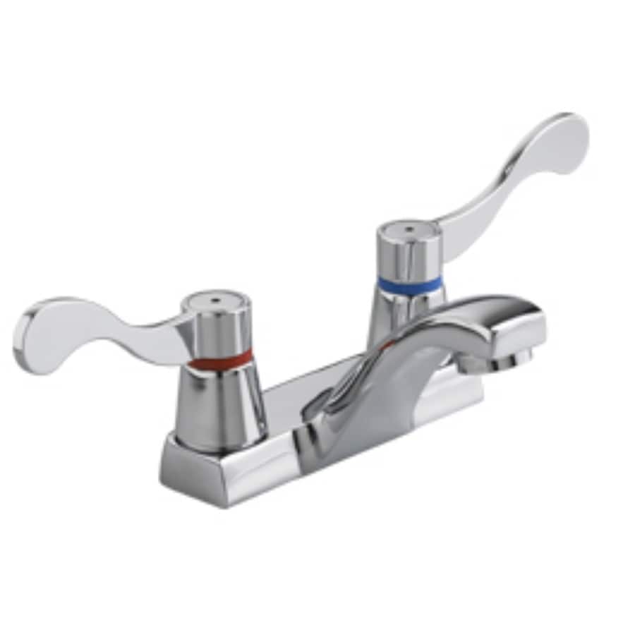 American Standard Heritage Polished Chrome 2-Handle 4-in Centerset
