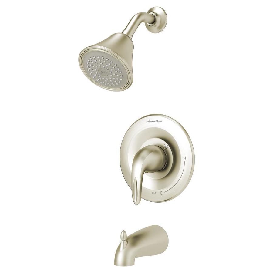 American Standard Reliant 3 Brushed Nickel 1-Handle Bathtub and Shower ...