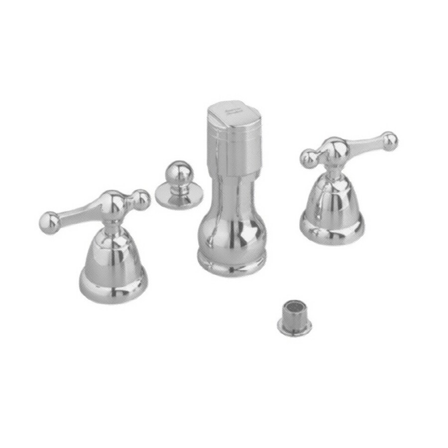American Standard Enfield Satin Nickel DoubleHandle Bidet Faucet in