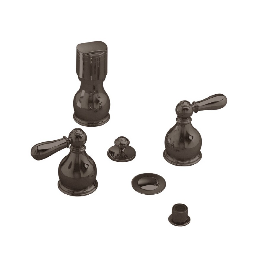 American Standard Hampton Blackened Bronze DoubleHandle Vertical Spray