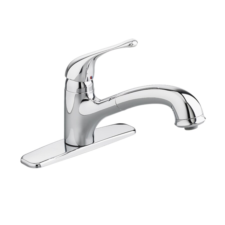 american standard pull out kitchen faucet shop american standard colony polished chrome 1 handle american standard pull out kitchen faucet shop american standard colony polished chrome 1 handle