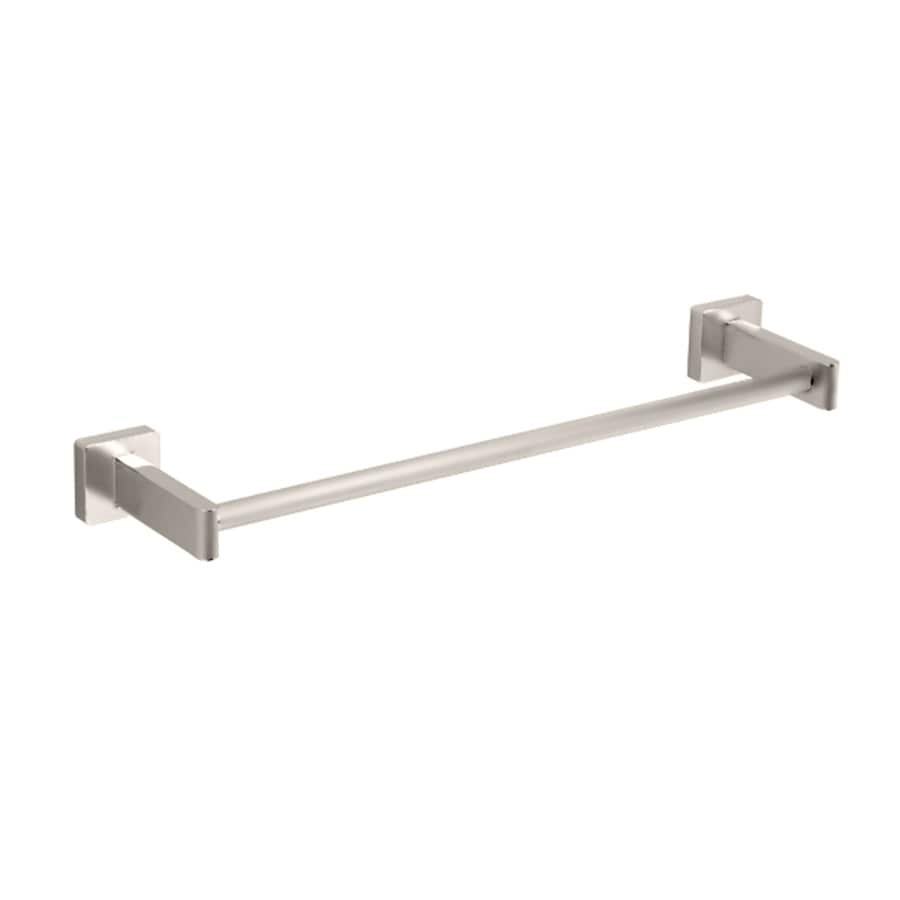 American Standard 18-in Satin Nickel Wall Mount Single Towel Bar in the ...