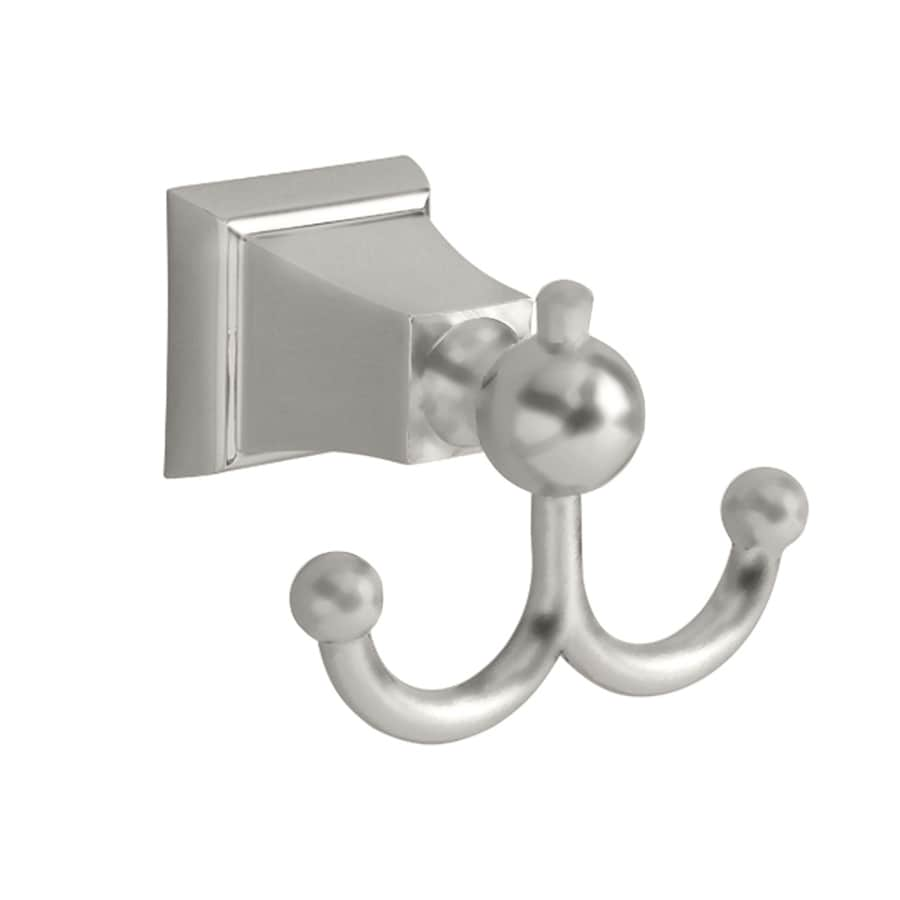 American Standard 2-Hook Satin Nickel Towel Hook