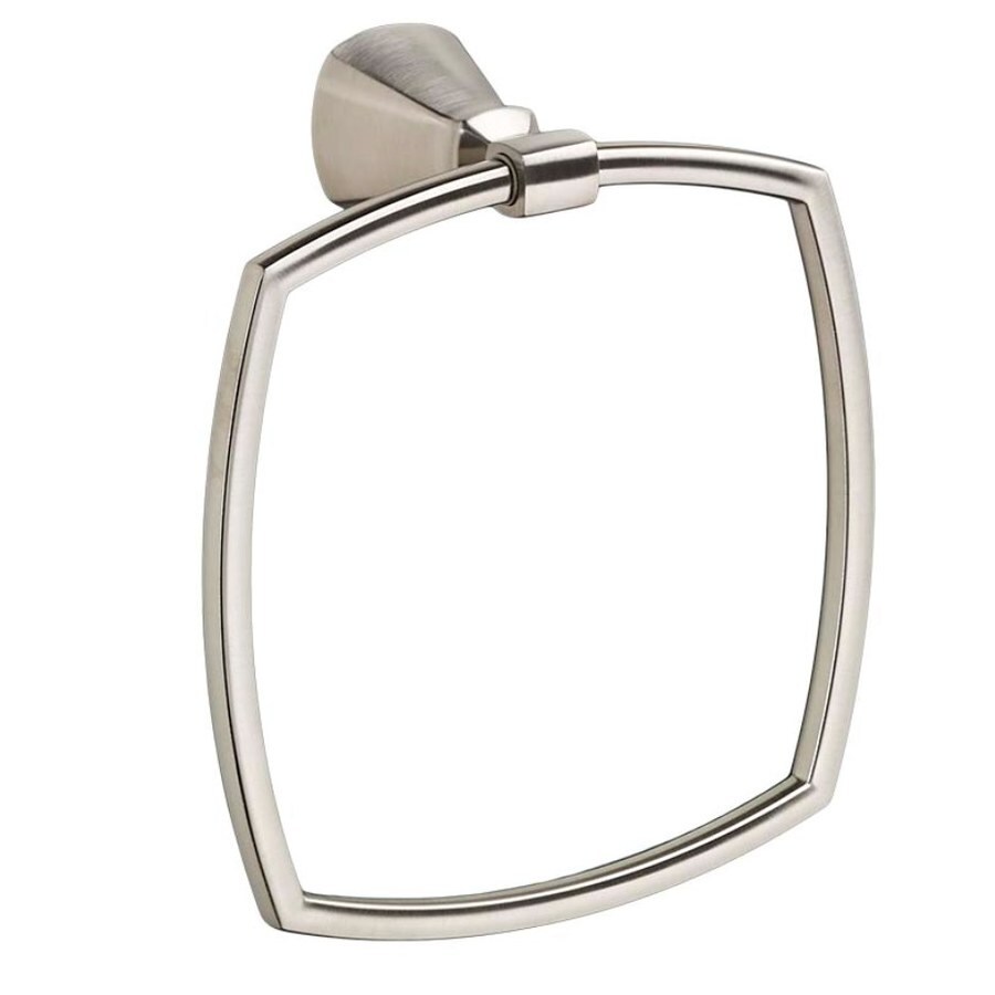 American Standard Brushed Nickel Wall Mount Towel Ring At Lowes American Standard Brushed Nickel Wall Mount Towel Ring