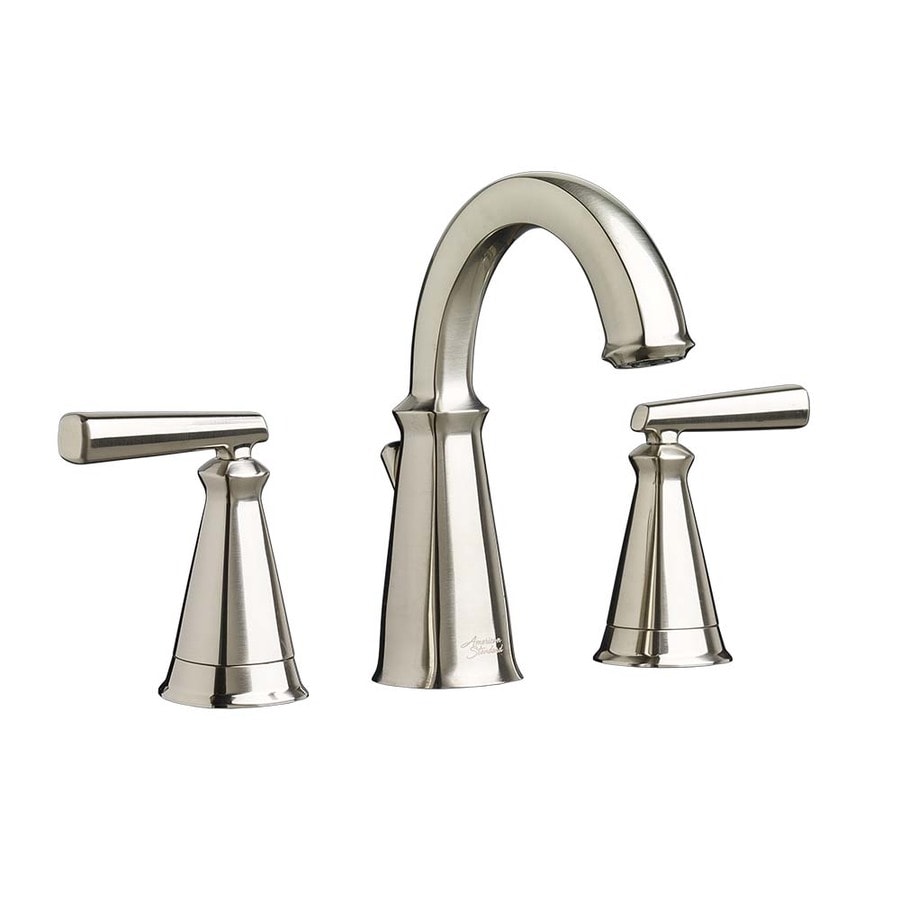 Shop American Standard Kirkdale Brushed Nickel 2 Handle Widespread