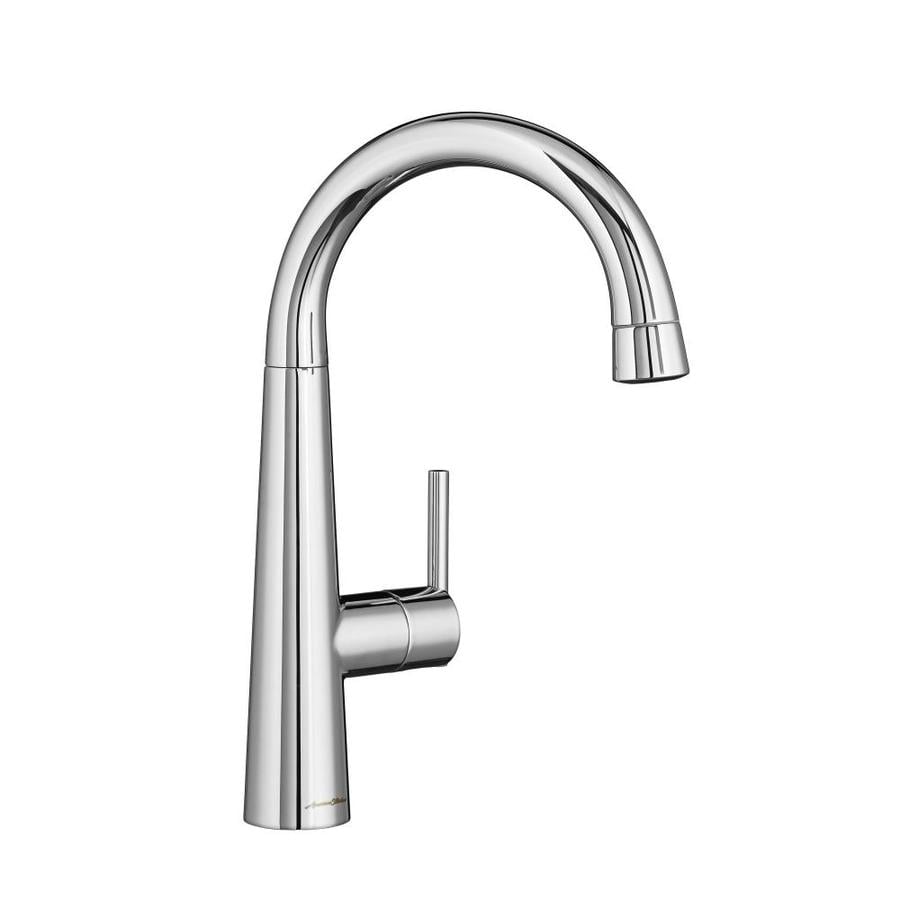 American Standard Edgewater Polished Chrome 1-Handle Deck Mount Pull-down Commercial/Residential Kitchen Faucet