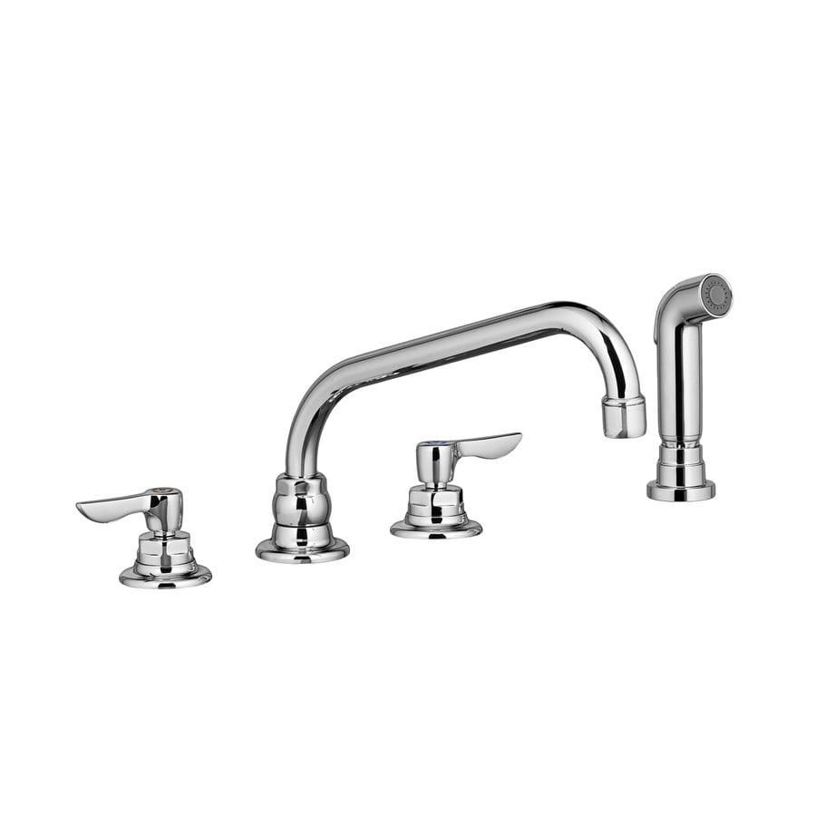 American Standard Monterrey Polished Chrome 2-Handle Deck Mount High-Arc Residential Kitchen Faucet